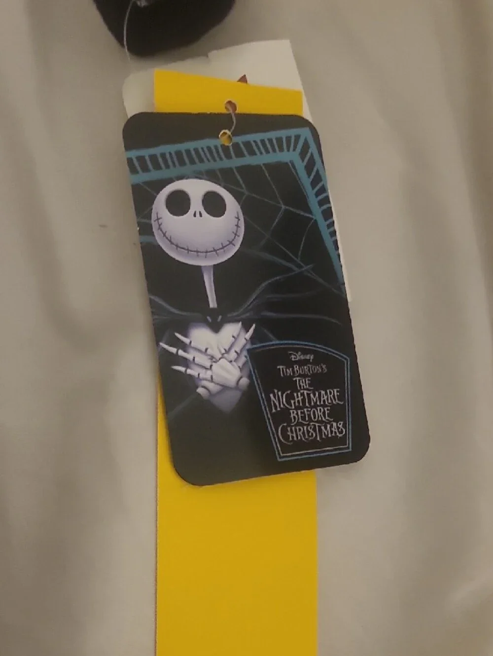 Disney Jack Skellington Glow In The Dark Kids One-Piece Pajamas - Picture 2 of 5